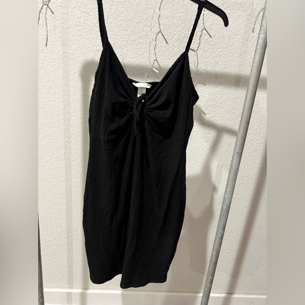 H&M Elegant Black Mini Dress